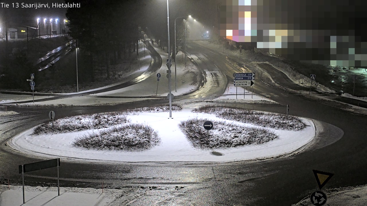 Weather Camera Image Väg 13 Saarijärvi, Saarijärvi, Keski-Suomi