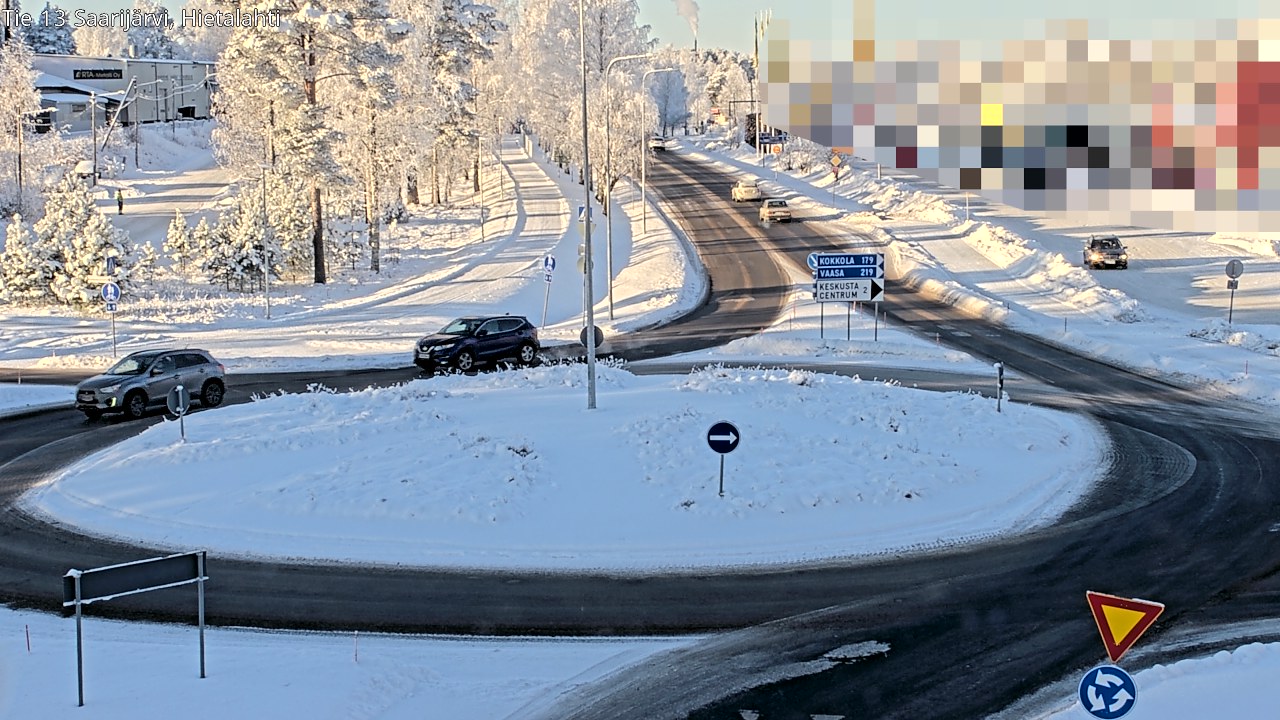 Weather Camera Image Road 13 Saarijärvi, Saarijärvi, Keski-Suomi