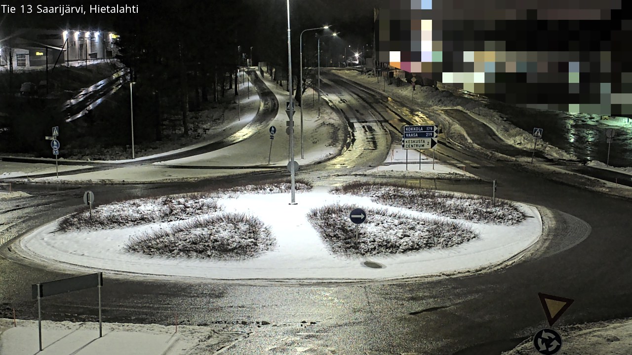 Weather Camera Image Väg 13 Saarijärvi, Saarijärvi, Keski-Suomi