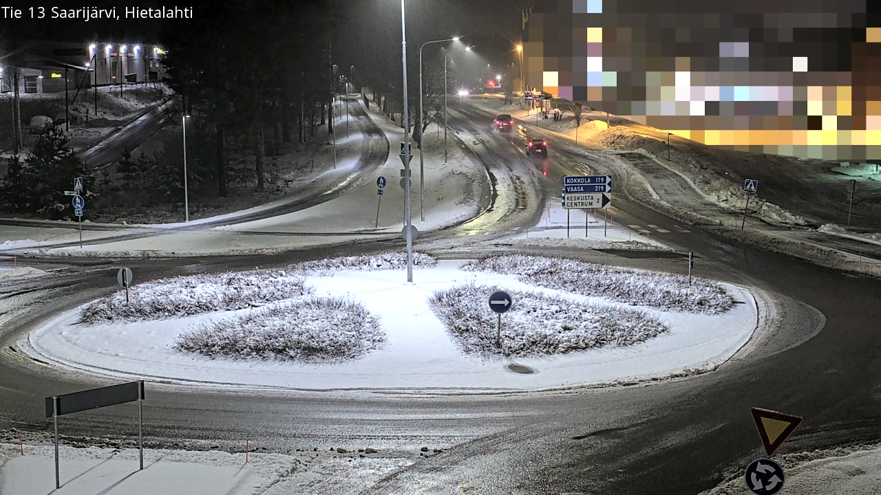 Weather Camera Image Väg 13 Saarijärvi, Saarijärvi, Keski-Suomi