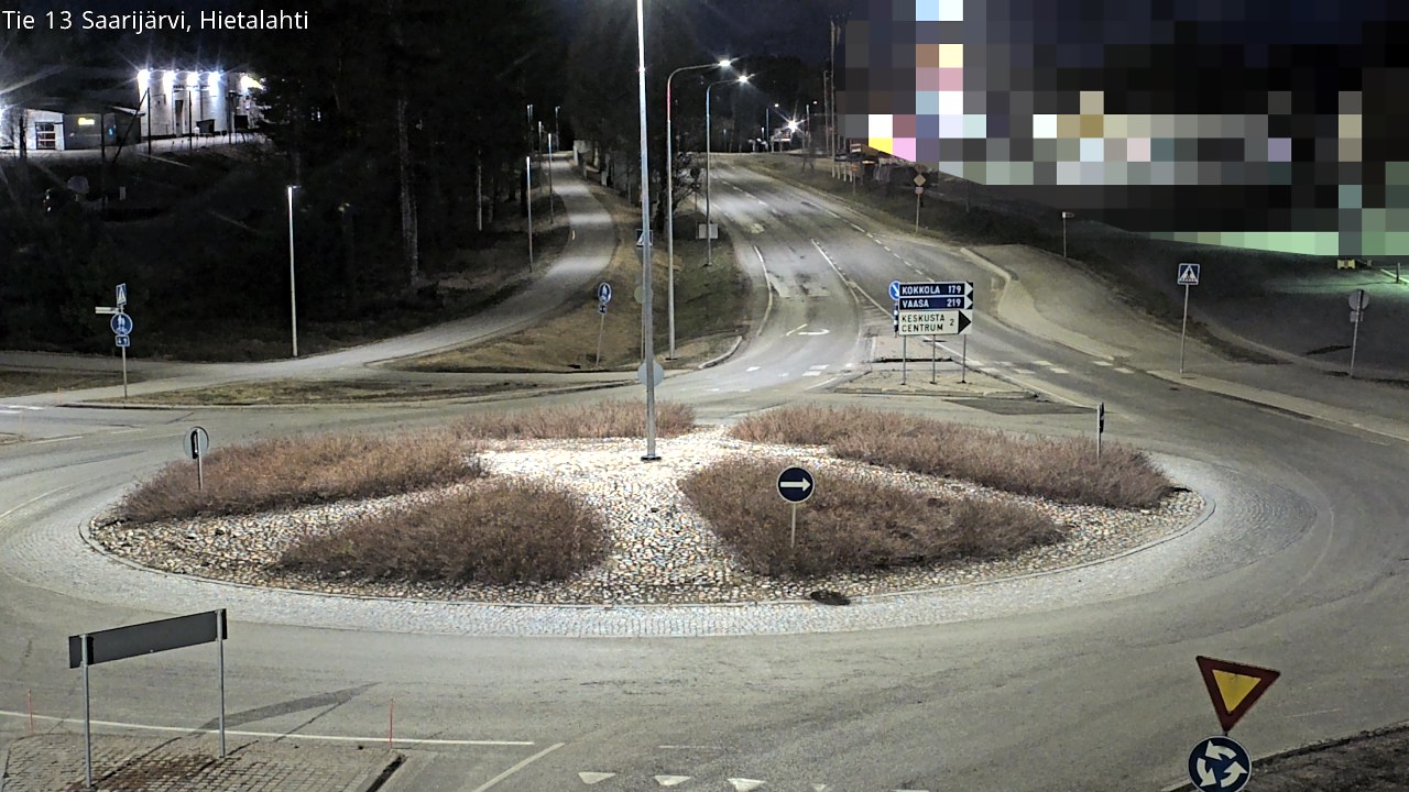 Weather Camera Image Road 13 Saarijärvi, Saarijärvi, Keski-Suomi
