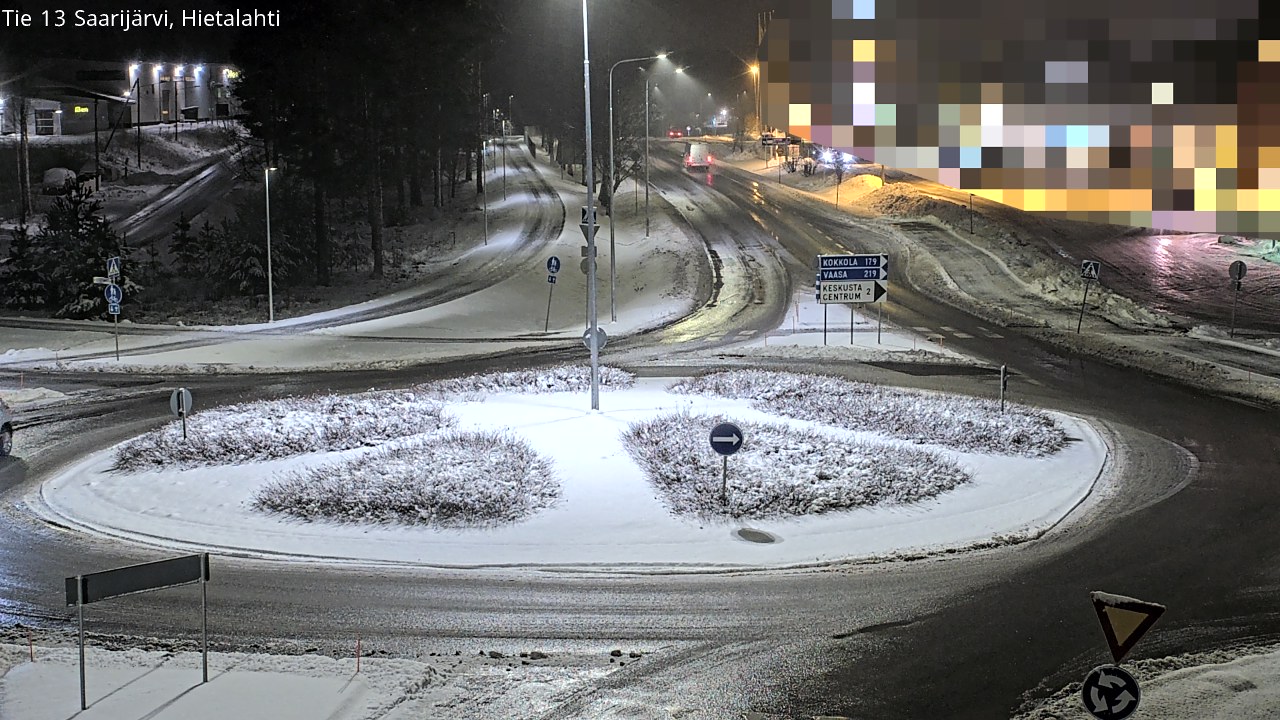 Weather Camera Image Väg 13 Saarijärvi, Saarijärvi, Keski-Suomi