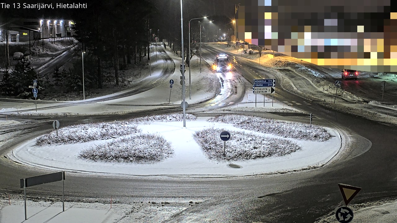 Weather Camera Image Väg 13 Saarijärvi, Saarijärvi, Keski-Suomi
