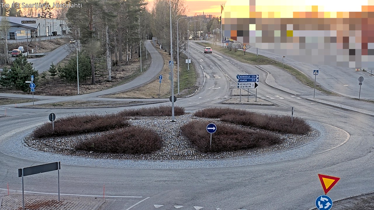 Weather Camera Image Road 13 Saarijärvi, Saarijärvi, Keski-Suomi