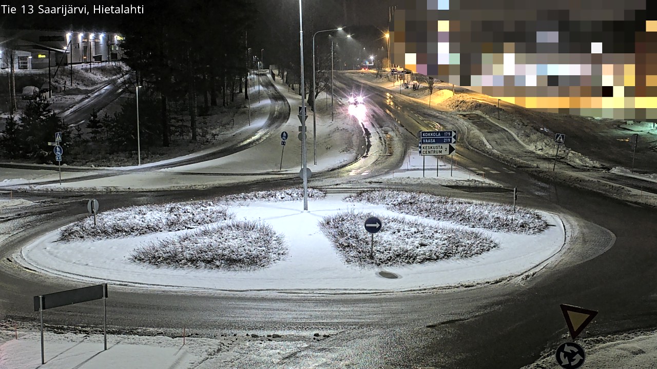 Weather Camera Image Väg 13 Saarijärvi, Saarijärvi, Keski-Suomi