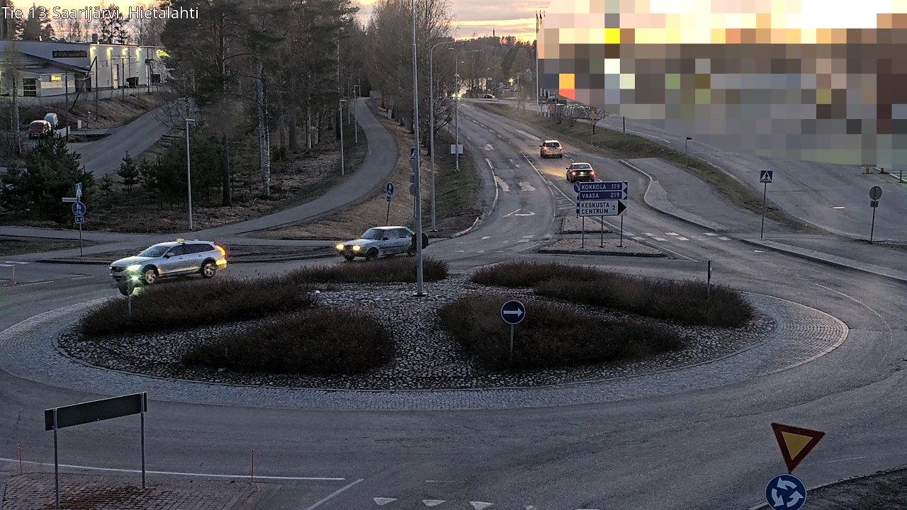 Weather Camera Image Road 13 Saarijärvi, Saarijärvi, Keski-Suomi