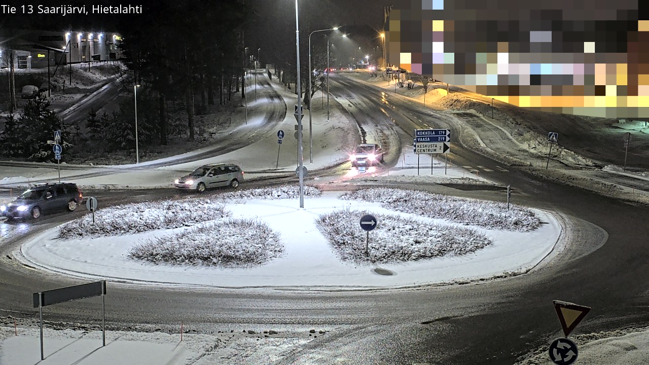 Weather Camera Image Väg 13 Saarijärvi, Saarijärvi, Keski-Suomi