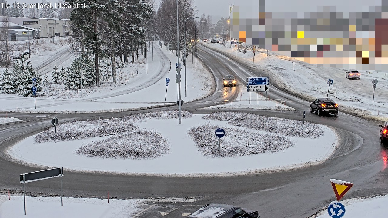 Weather Camera Image Väg 13 Saarijärvi, Saarijärvi, Keski-Suomi