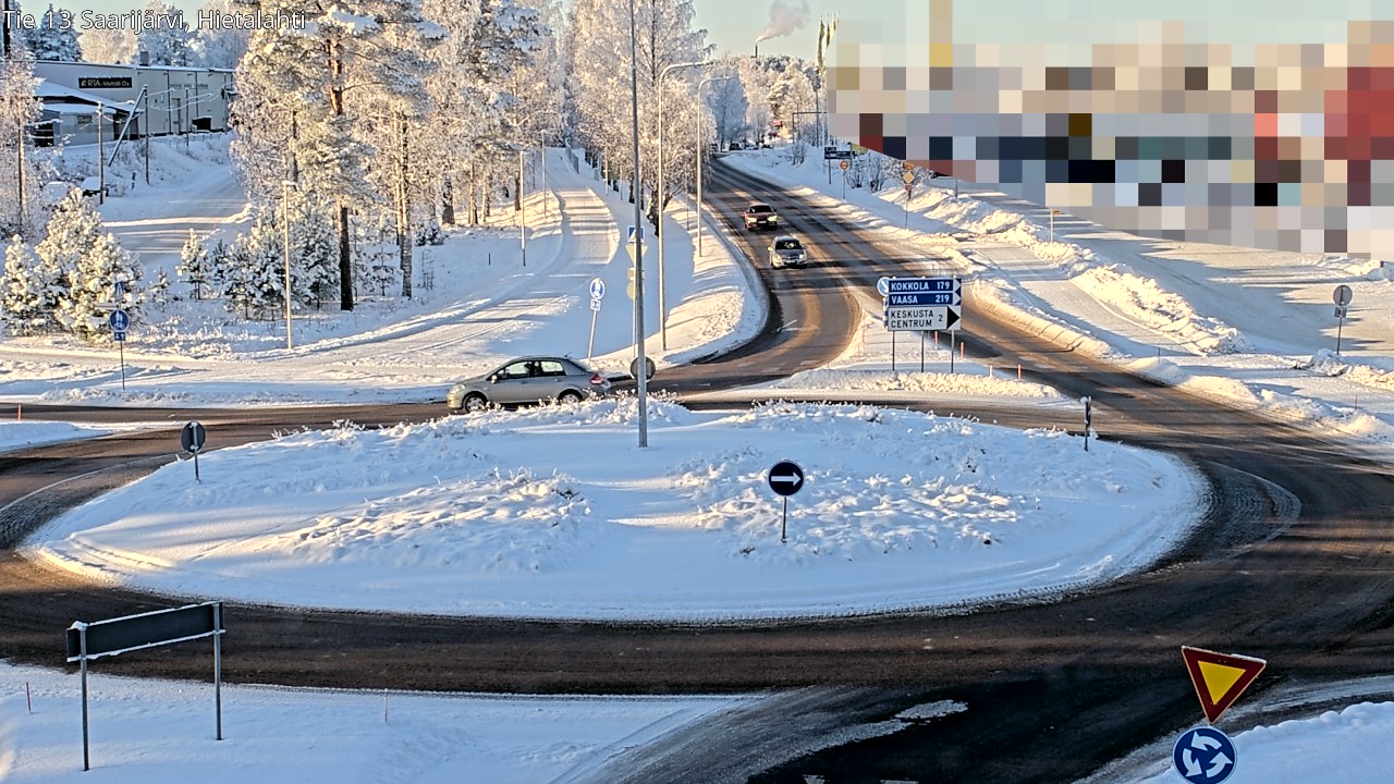 Weather Camera Image Road 13 Saarijärvi, Saarijärvi, Keski-Suomi