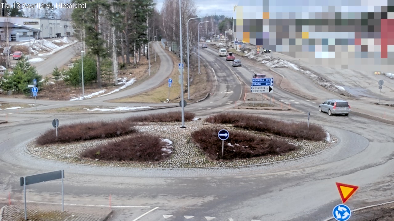 Weather Camera Image Road 13 Saarijärvi, Saarijärvi, Keski-Suomi