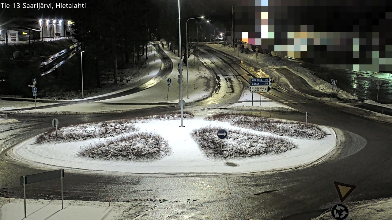 Weather Camera Image Väg 13 Saarijärvi, Saarijärvi, Keski-Suomi