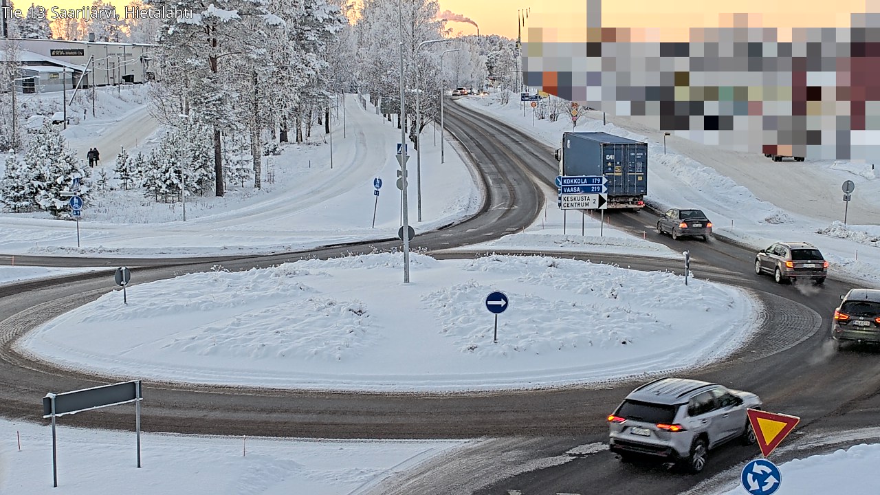 Weather Camera Image Road 13 Saarijärvi, Saarijärvi, Keski-Suomi
