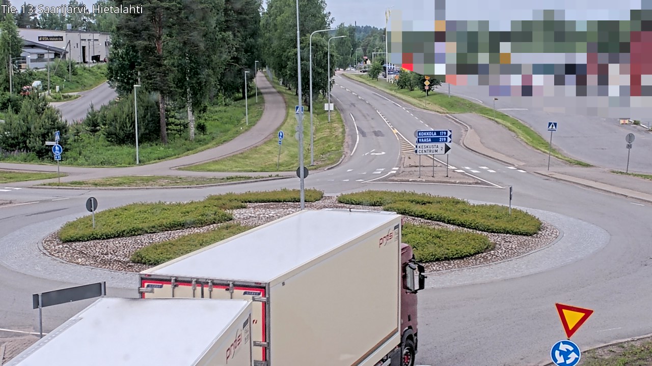 Kelikamerat Kuva Tie 13 Saarijärvi, Saarijärvi, Keski-Suomi