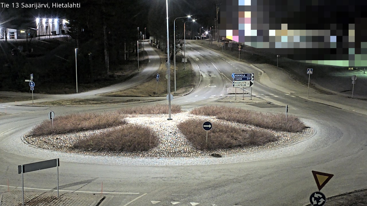 Weather Camera Image Road 13 Saarijärvi, Saarijärvi, Keski-Suomi