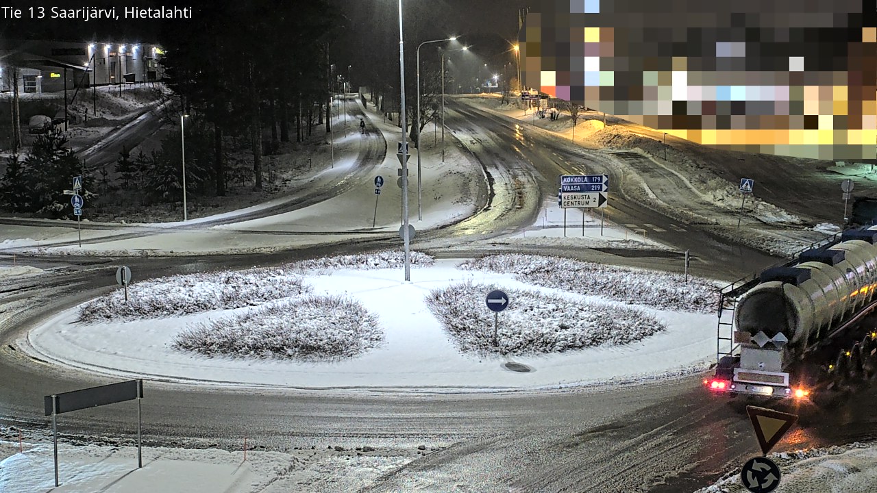 Weather Camera Image Väg 13 Saarijärvi, Saarijärvi, Keski-Suomi