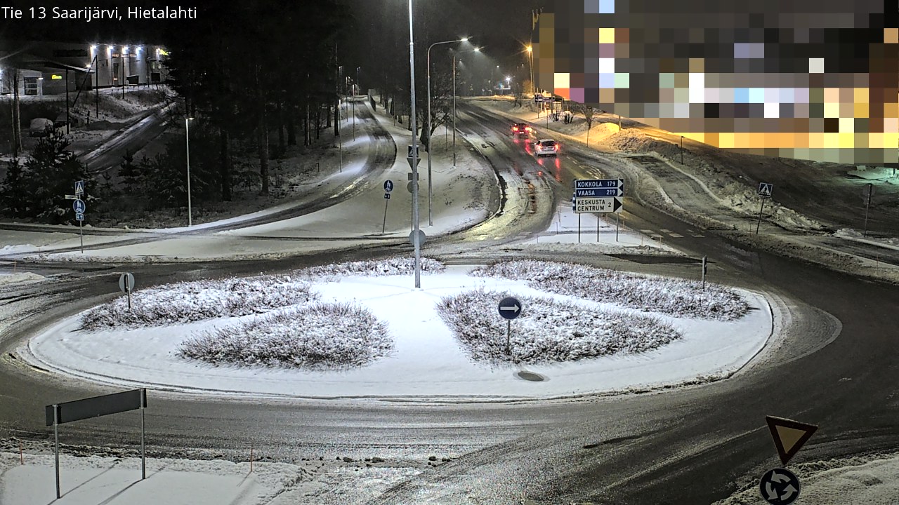 Weather Camera Image Väg 13 Saarijärvi, Saarijärvi, Keski-Suomi