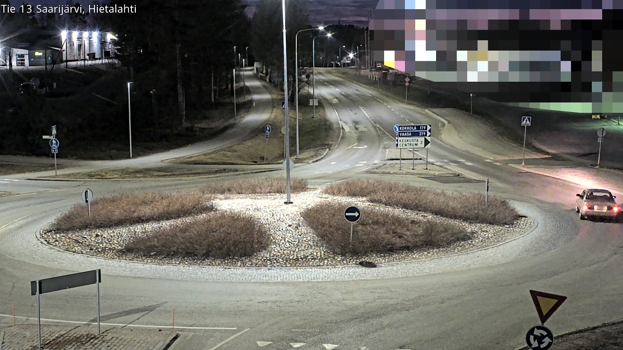 Weather Camera Image Road 13 Saarijärvi, Saarijärvi, Keski-Suomi