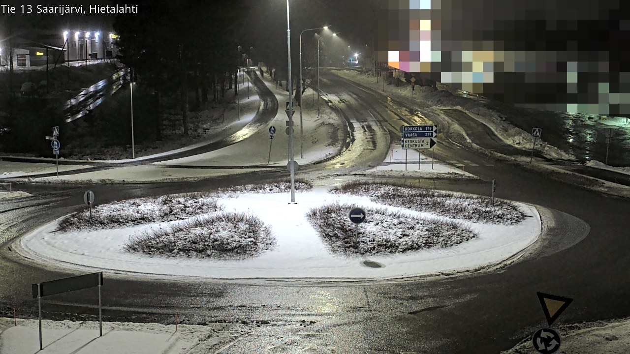 Weather Camera Image Väg 13 Saarijärvi, Saarijärvi, Keski-Suomi