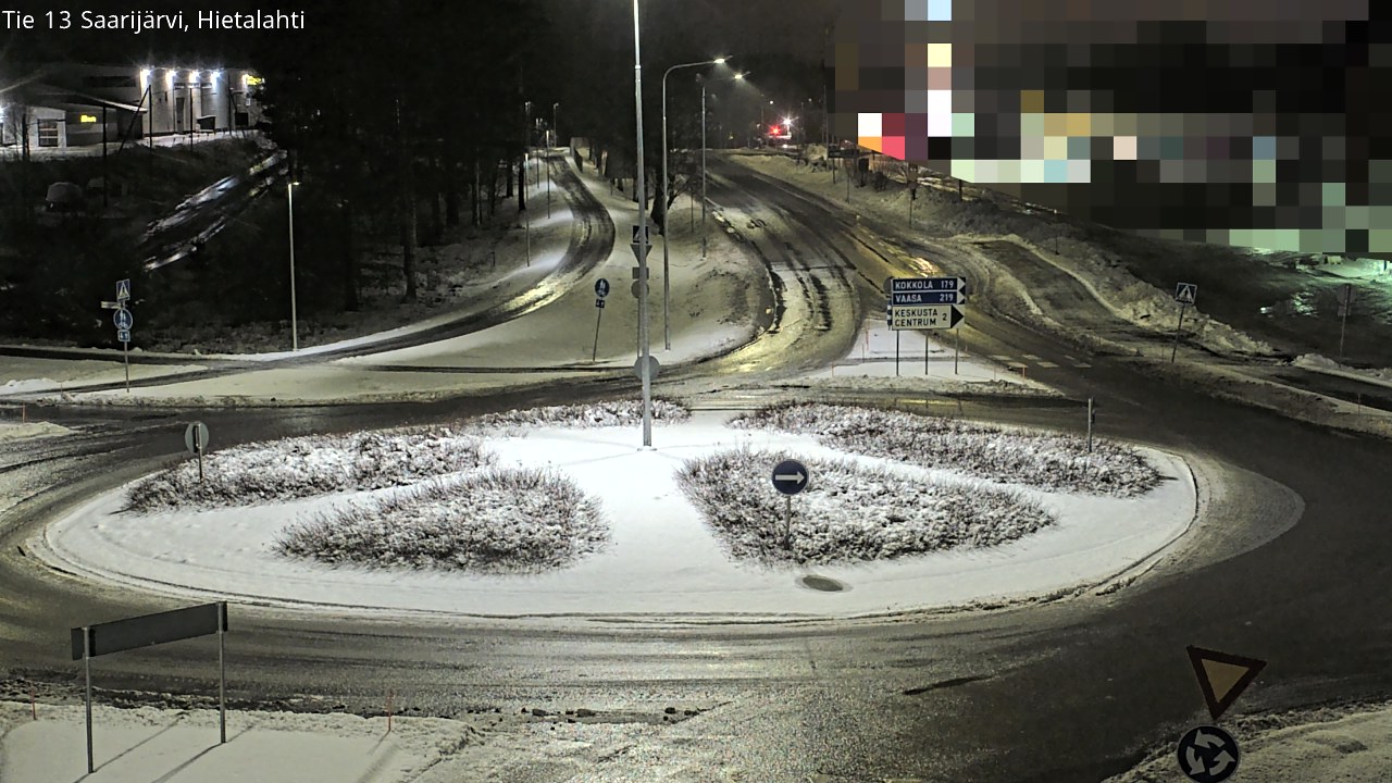 Weather Camera Image Väg 13 Saarijärvi, Saarijärvi, Keski-Suomi
