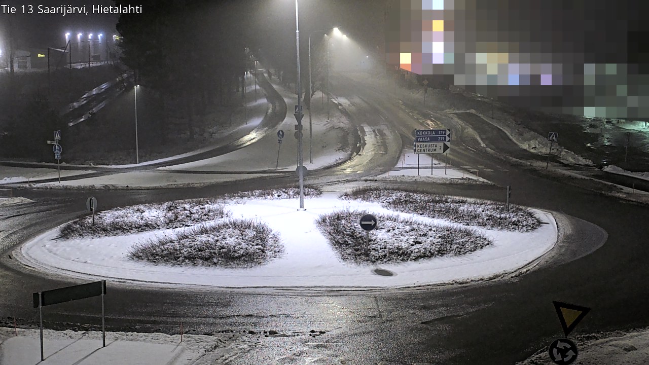 Weather Camera Image Väg 13 Saarijärvi, Saarijärvi, Keski-Suomi