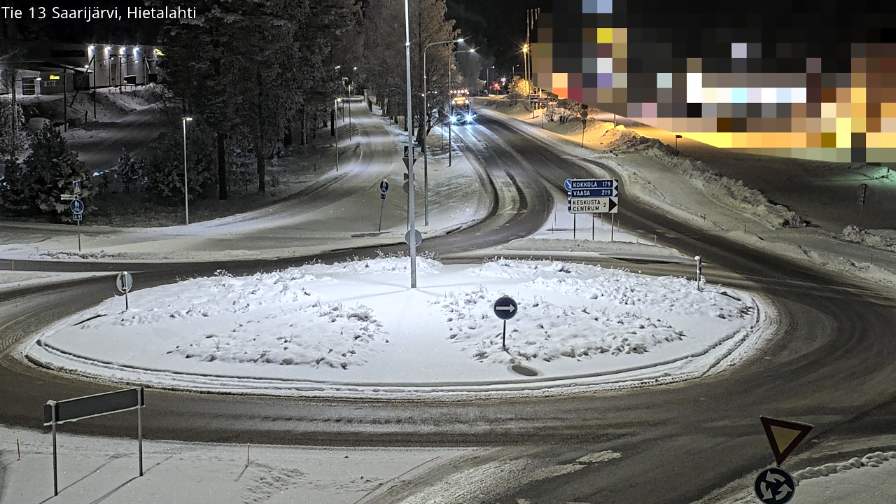 Weather Camera Image Väg 13 Saarijärvi, Saarijärvi, Keski-Suomi