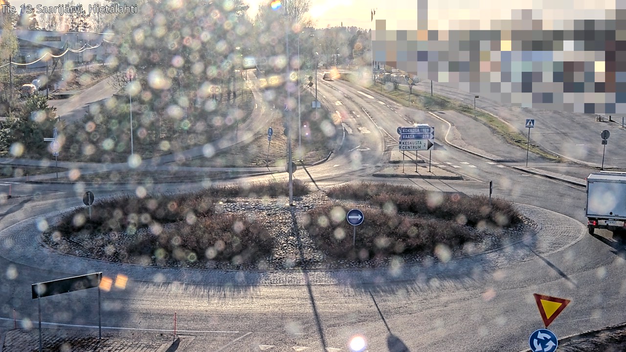 Weather Camera Image Road 13 Saarijärvi, Saarijärvi, Keski-Suomi