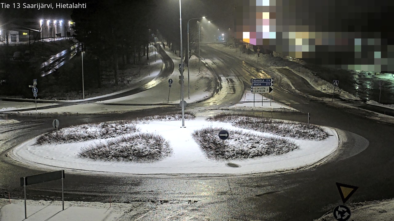 Weather Camera Image Väg 13 Saarijärvi, Saarijärvi, Keski-Suomi