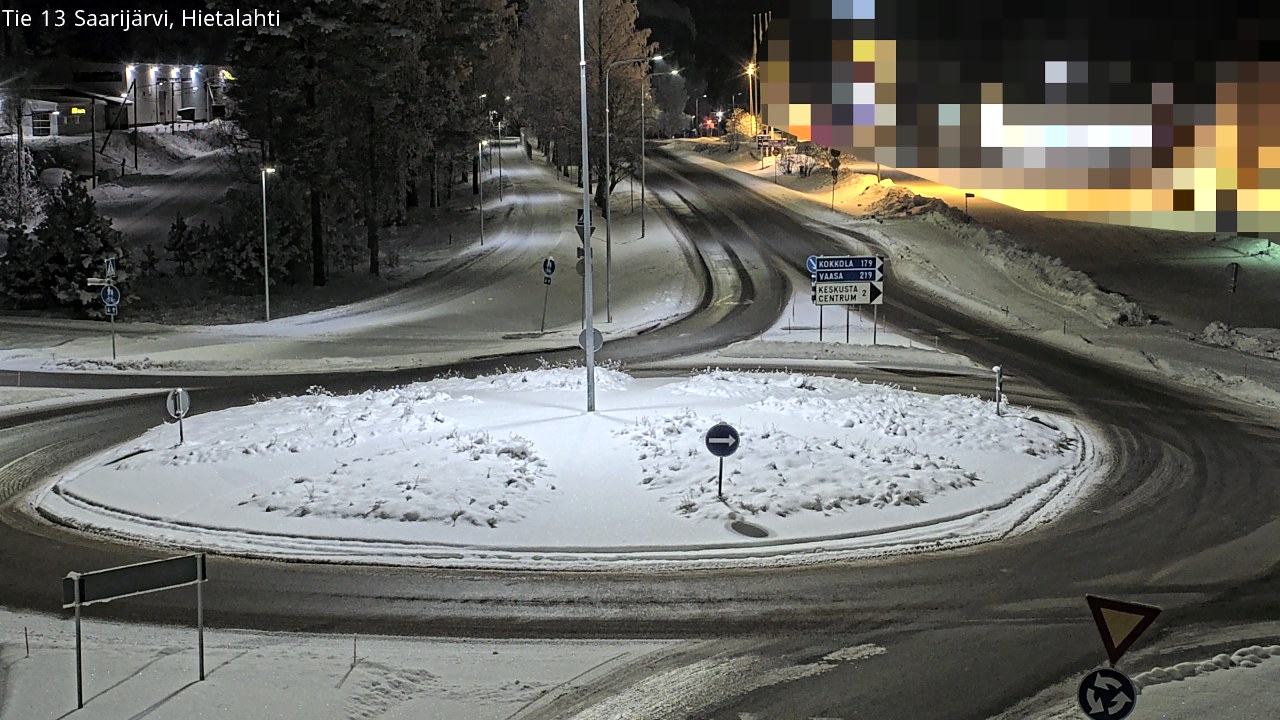 Weather Camera Image Väg 13 Saarijärvi, Saarijärvi, Keski-Suomi