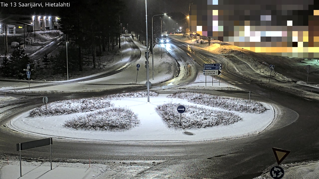 Weather Camera Image Väg 13 Saarijärvi, Saarijärvi, Keski-Suomi