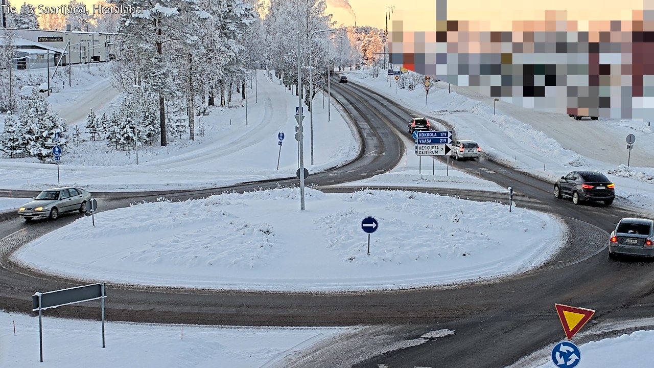 Weather Camera Image Road 13 Saarijärvi, Saarijärvi, Keski-Suomi