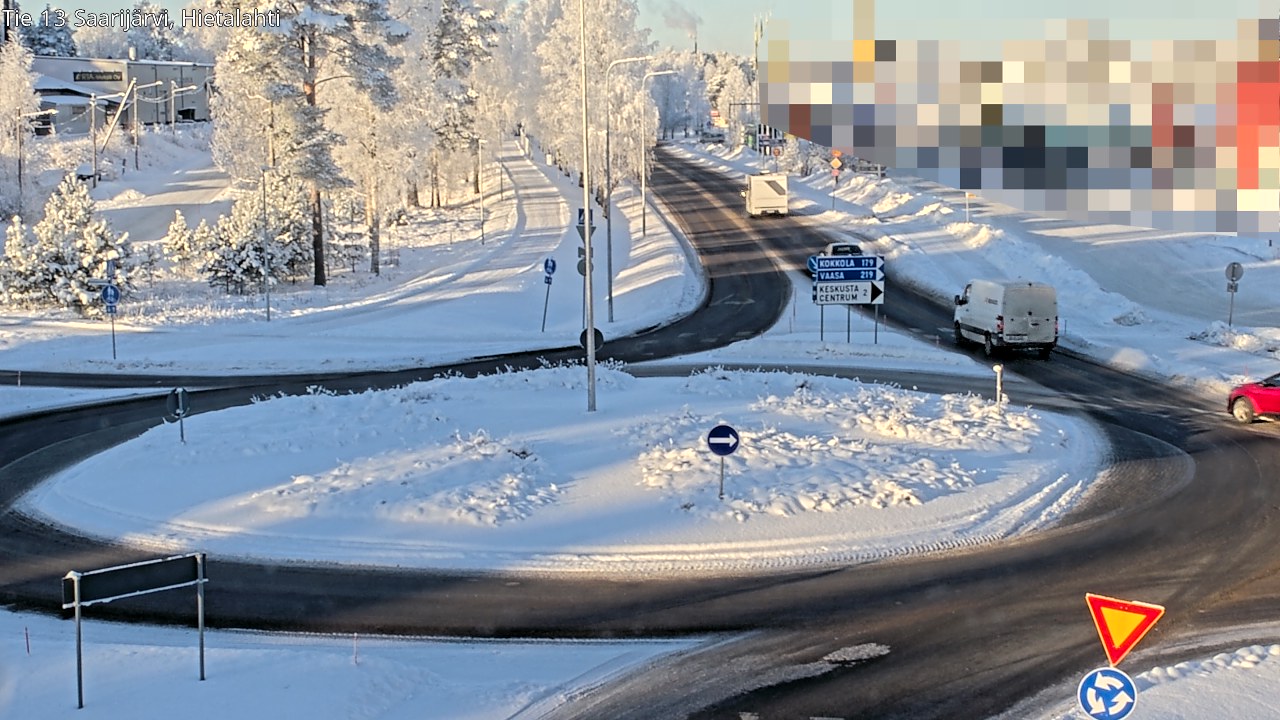 Weather Camera Image Road 13 Saarijärvi, Saarijärvi, Keski-Suomi