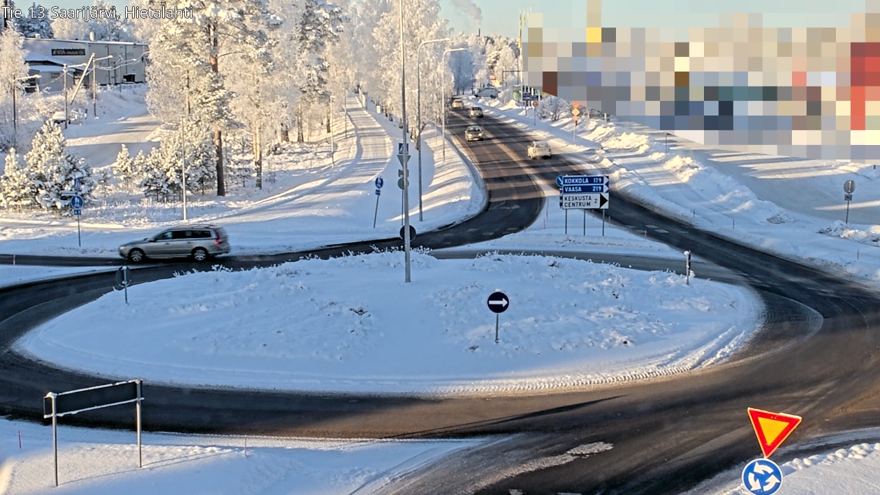 Weather Camera Image Road 13 Saarijärvi, Saarijärvi, Keski-Suomi