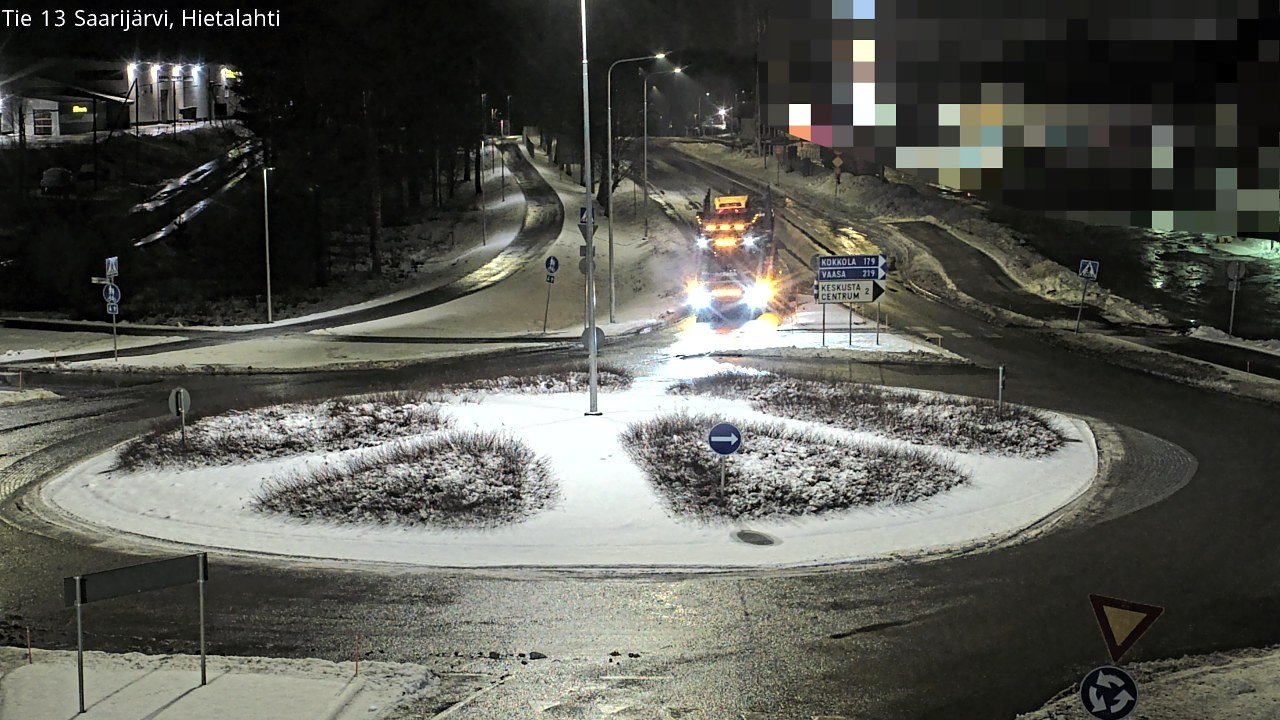 Weather Camera Image Väg 13 Saarijärvi, Saarijärvi, Keski-Suomi
