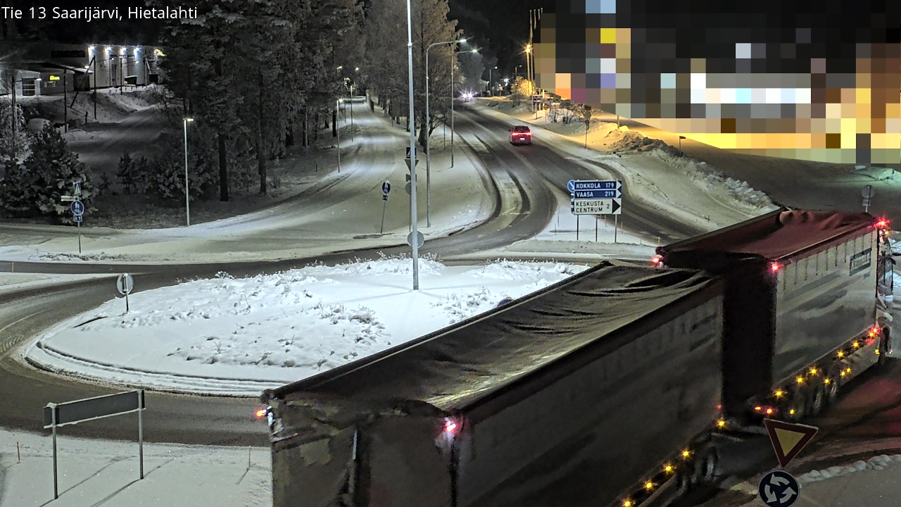 Weather Camera Image Väg 13 Saarijärvi, Saarijärvi, Keski-Suomi