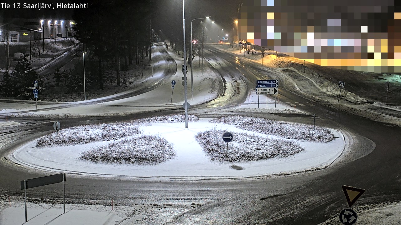 Weather Camera Image Väg 13 Saarijärvi, Saarijärvi, Keski-Suomi