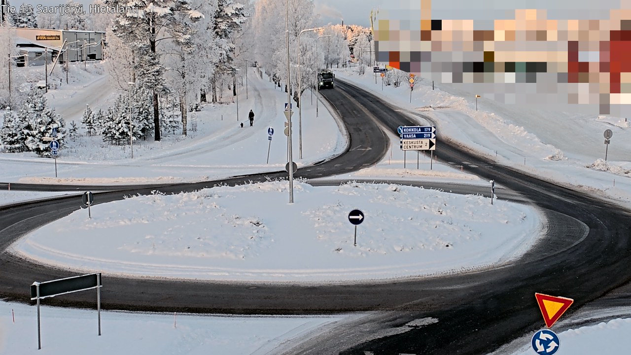 Weather Camera Image Road 13 Saarijärvi, Saarijärvi, Keski-Suomi