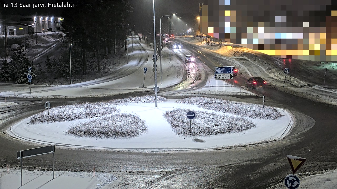 Weather Camera Image Väg 13 Saarijärvi, Saarijärvi, Keski-Suomi