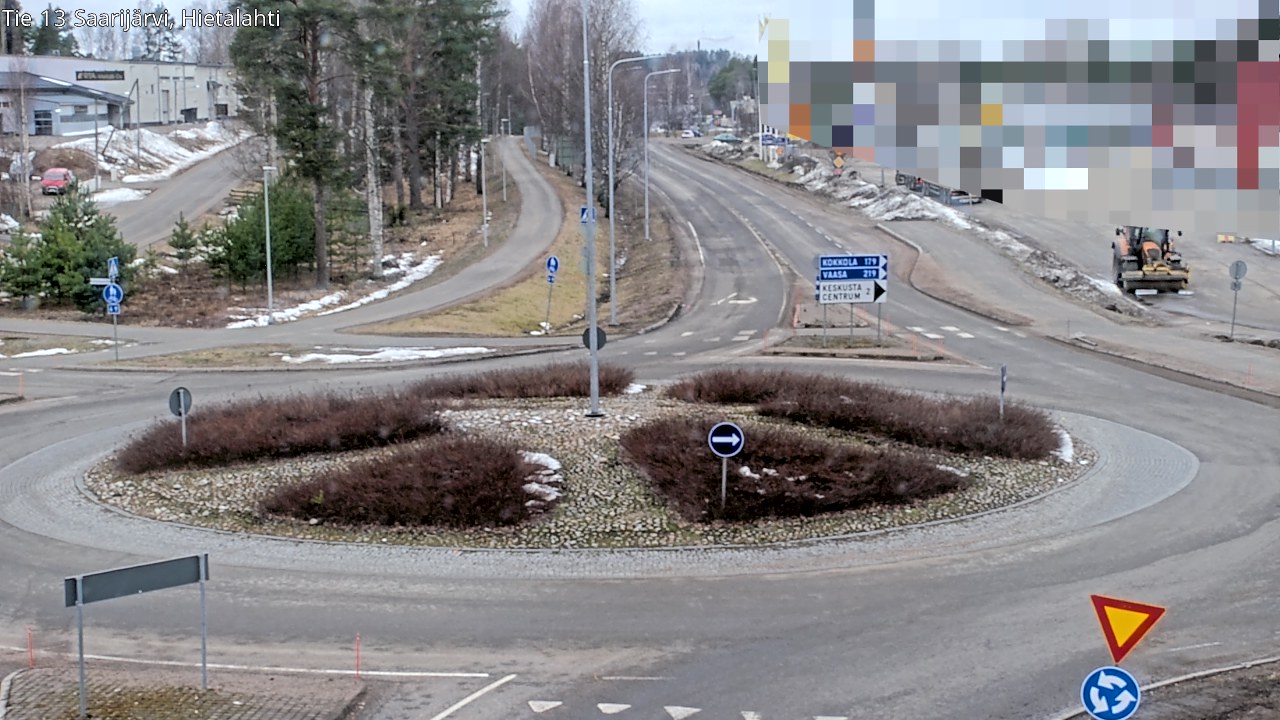 Weather Camera Image Väg 13 Saarijärvi, Saarijärvi, Keski-Suomi