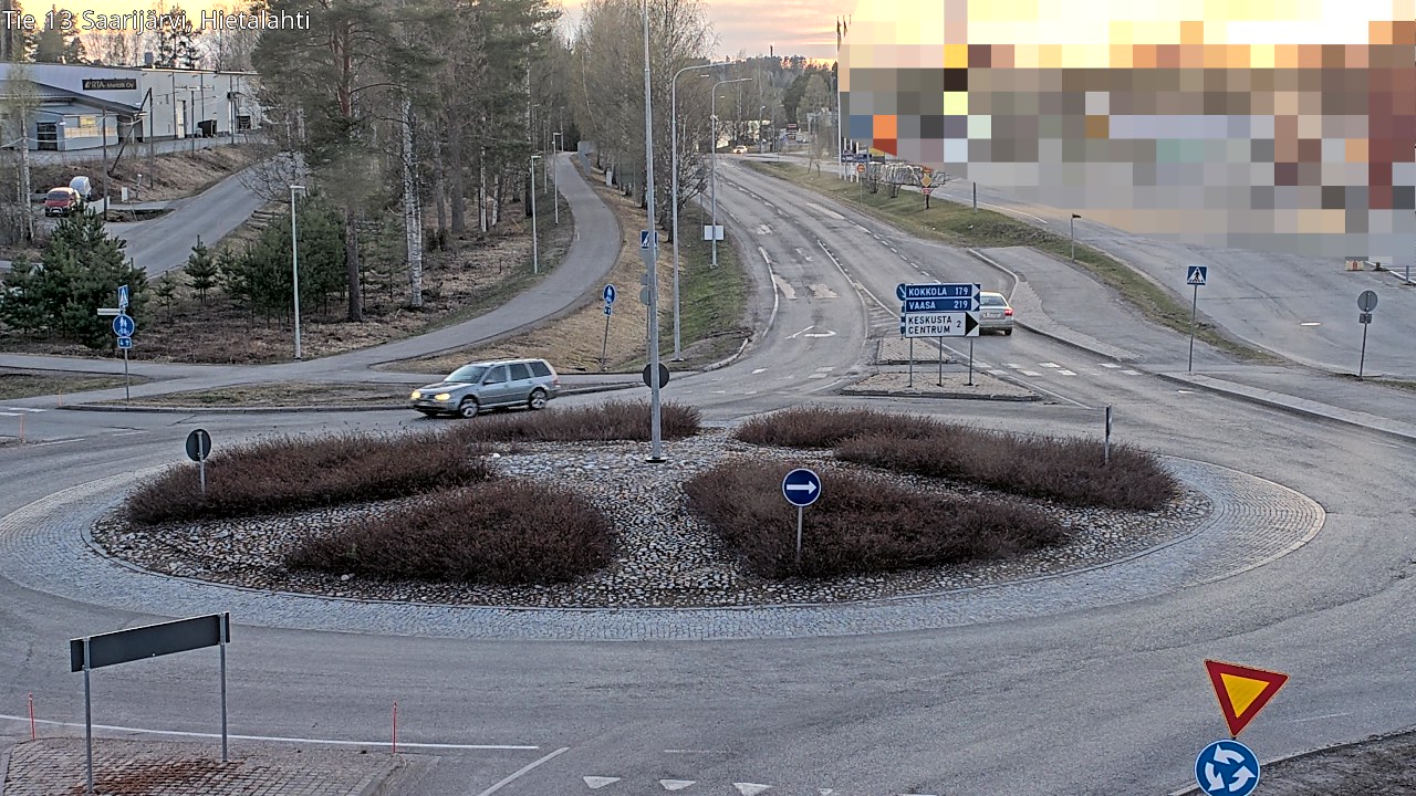 Weather Camera Image Road 13 Saarijärvi, Saarijärvi, Keski-Suomi