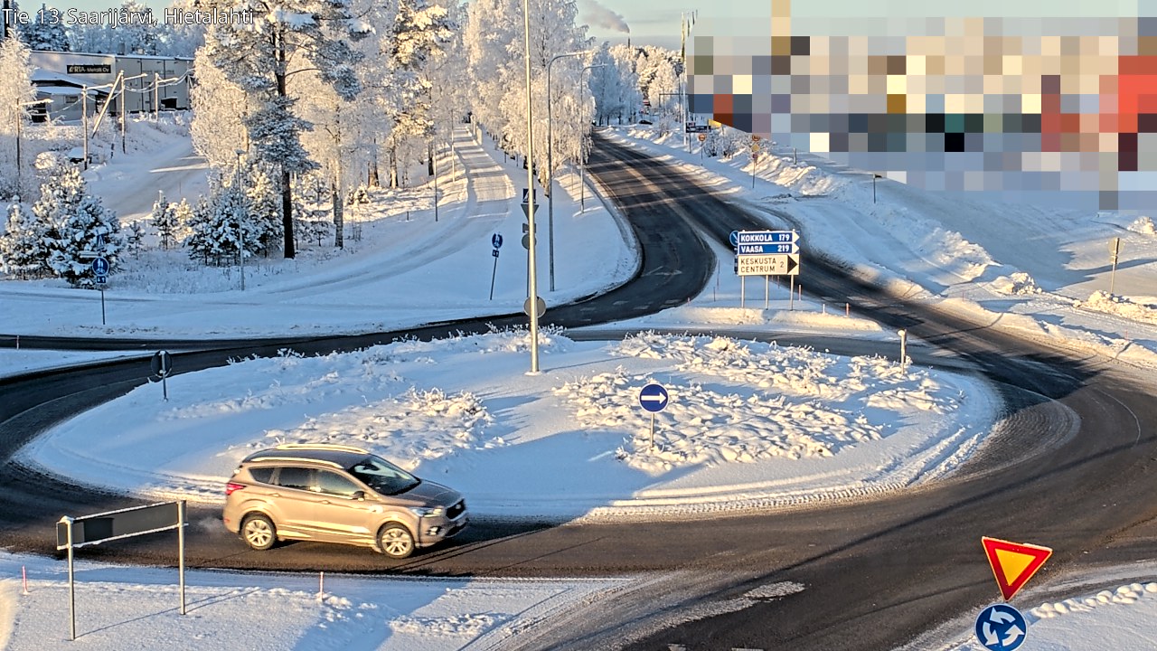 Weather Camera Image Road 13 Saarijärvi, Saarijärvi, Keski-Suomi