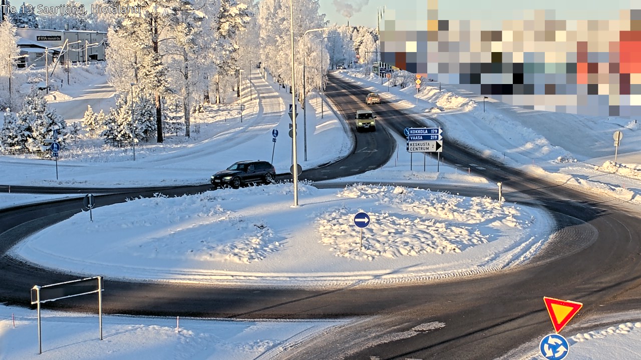 Weather Camera Image Road 13 Saarijärvi, Saarijärvi, Keski-Suomi