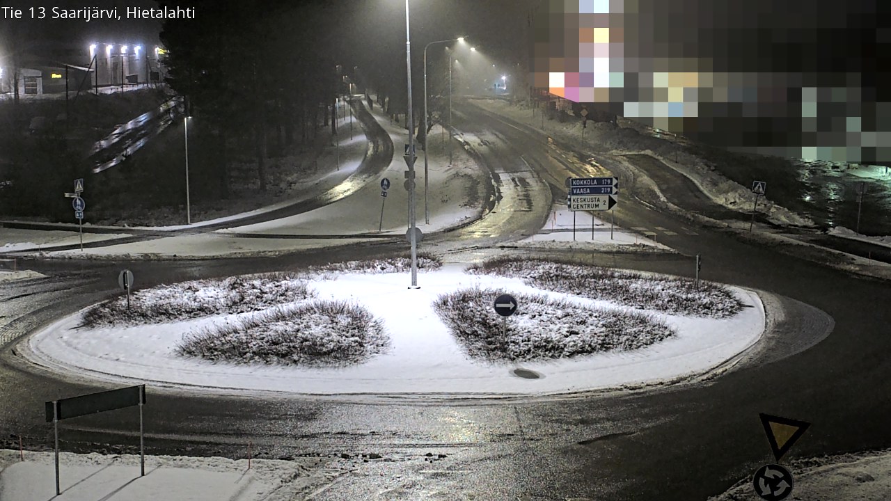 Weather Camera Image Väg 13 Saarijärvi, Saarijärvi, Keski-Suomi