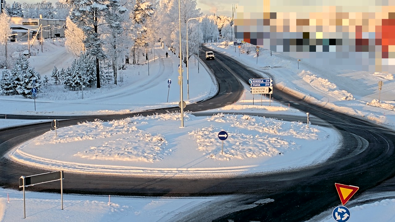 Weather Camera Image Road 13 Saarijärvi, Saarijärvi, Keski-Suomi