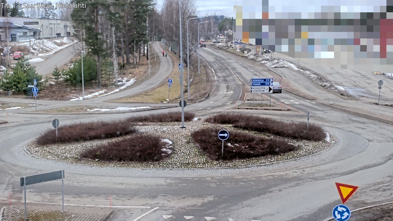 Weather Camera Image Road 13 Saarijärvi, Saarijärvi, Keski-Suomi