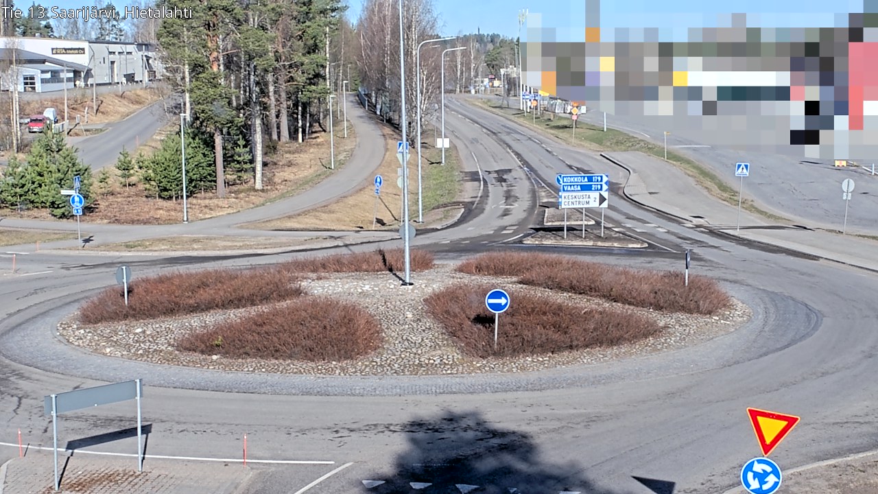 Weather Camera Image Road 13 Saarijärvi, Saarijärvi, Keski-Suomi