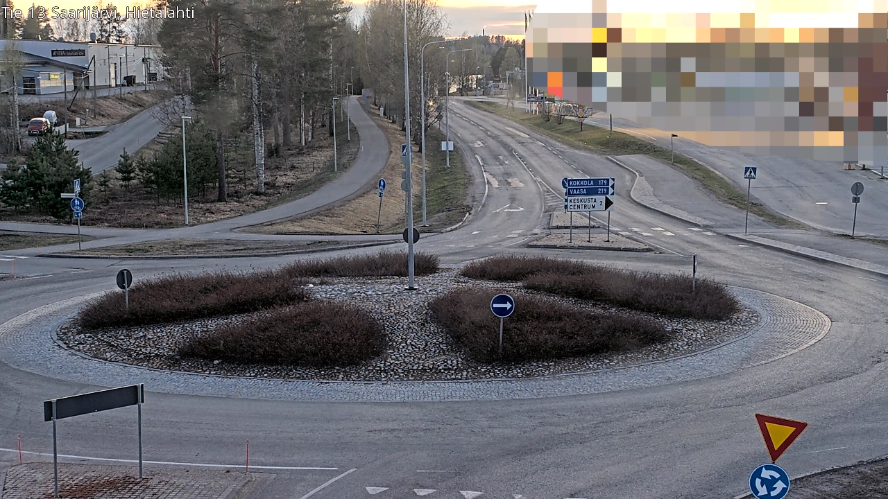 Weather Camera Image Road 13 Saarijärvi, Saarijärvi, Keski-Suomi