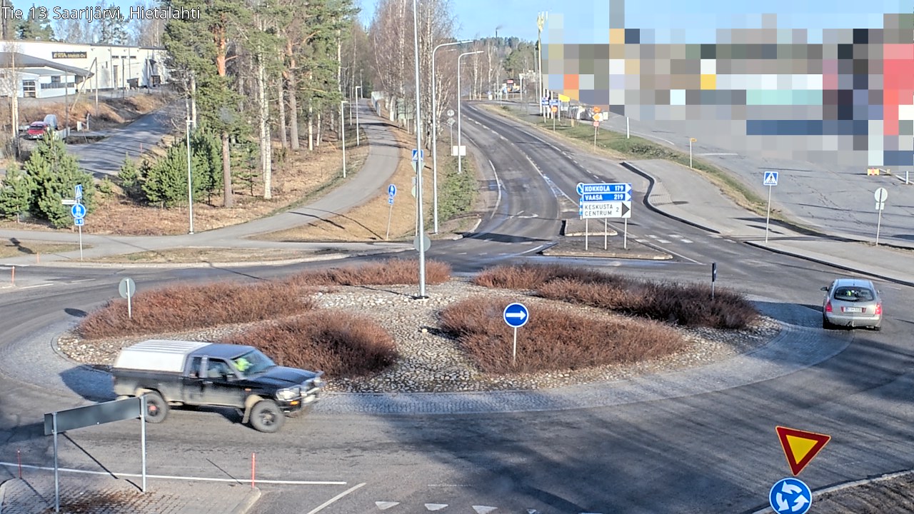 Weather Camera Image Road 13 Saarijärvi, Saarijärvi, Keski-Suomi