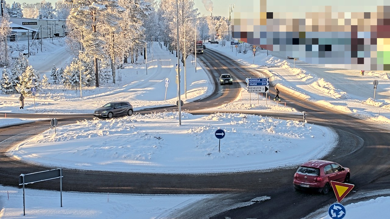 Weather Camera Image Road 13 Saarijärvi, Saarijärvi, Keski-Suomi