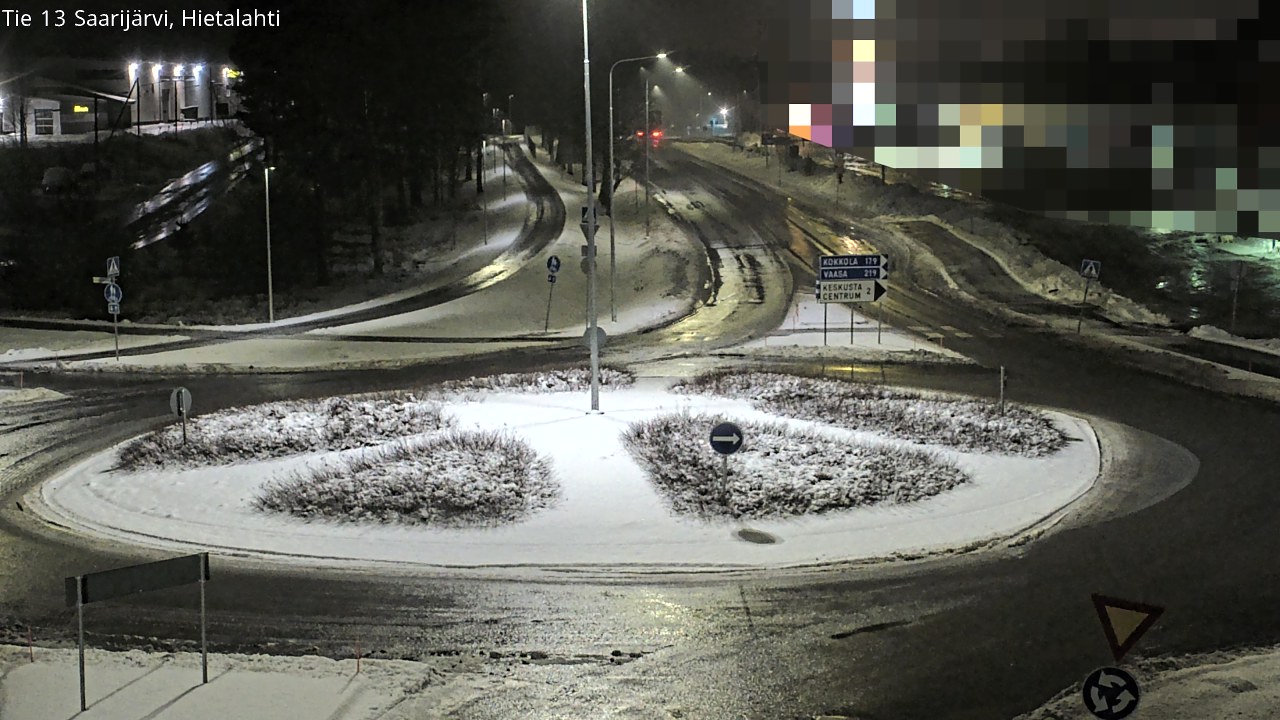 Weather Camera Image Väg 13 Saarijärvi, Saarijärvi, Keski-Suomi