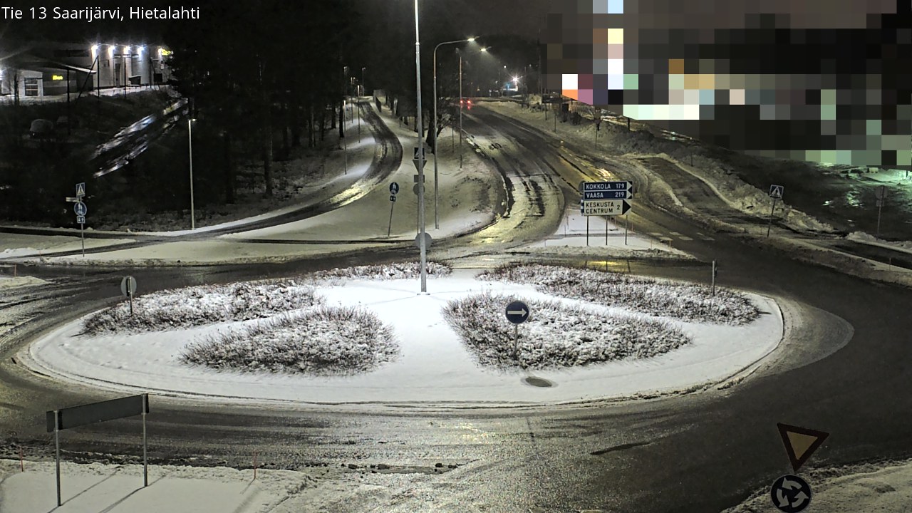Weather Camera Image Väg 13 Saarijärvi, Saarijärvi, Keski-Suomi